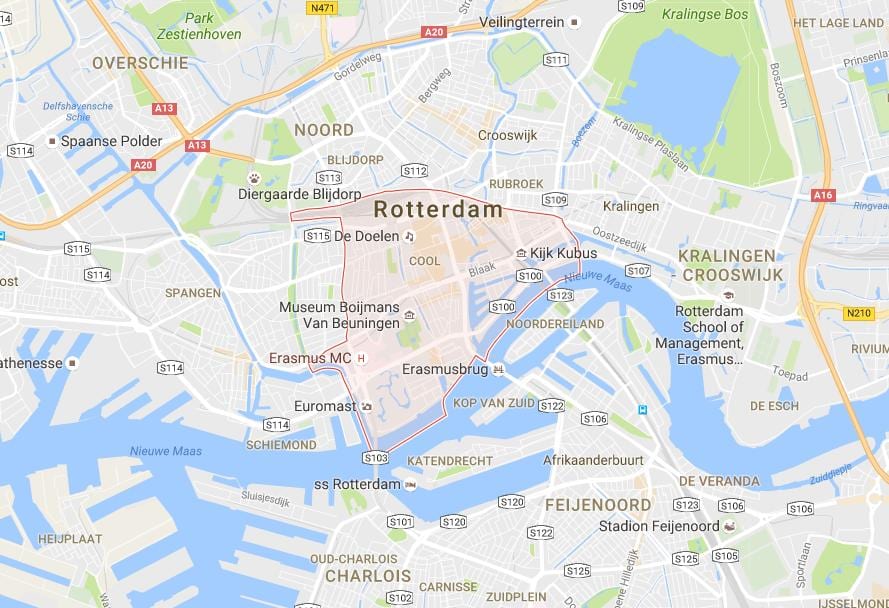 Rotterdam centre anzeigen